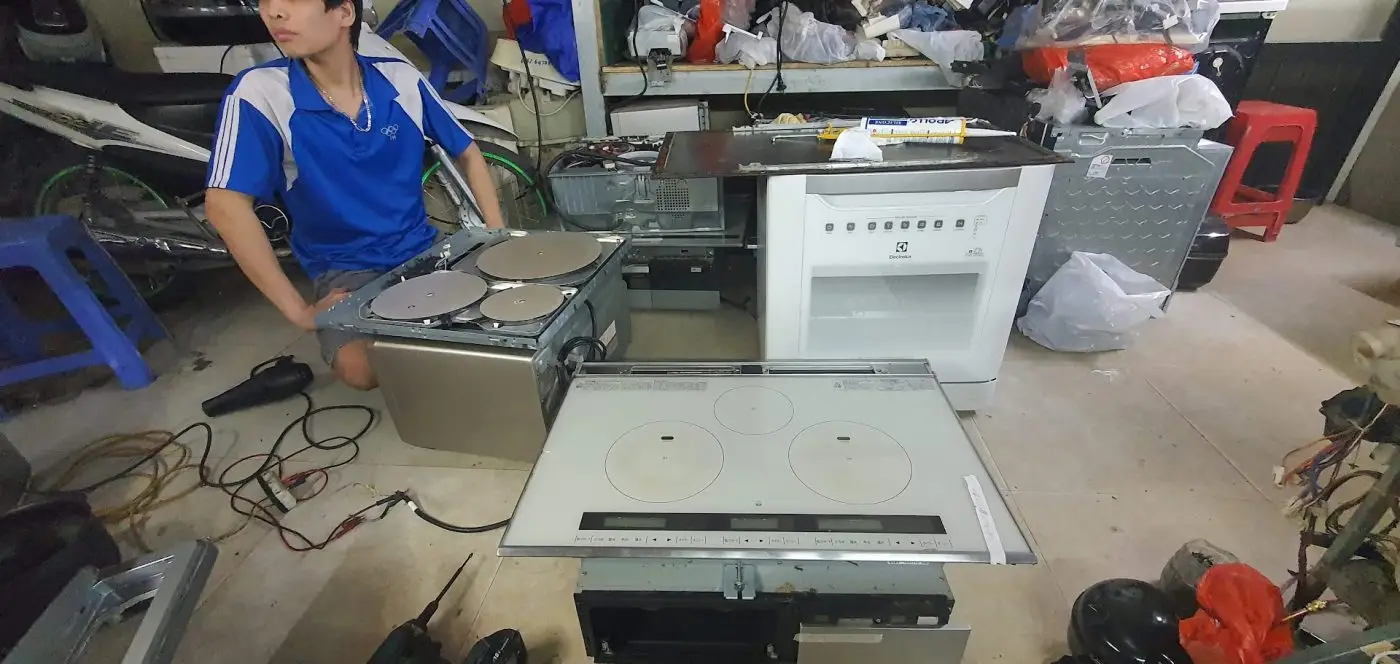 sửa bếp từ tại nhà